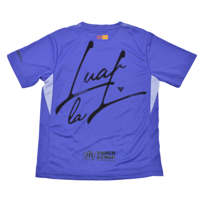 Luar la L x Barcelona purple